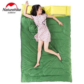Naturehike Yastıklı Çift Kişilik Uyku Tulumu Yeşil SD15M030-Y