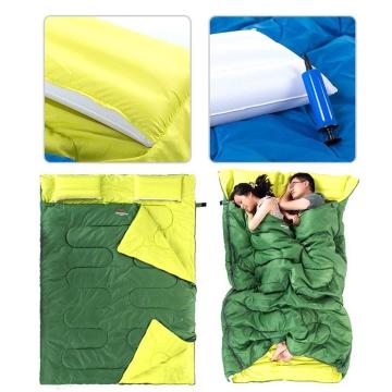 Naturehike Yastıklı Çift Kişilik Uyku Tulumu Yeşil SD15M030-Y