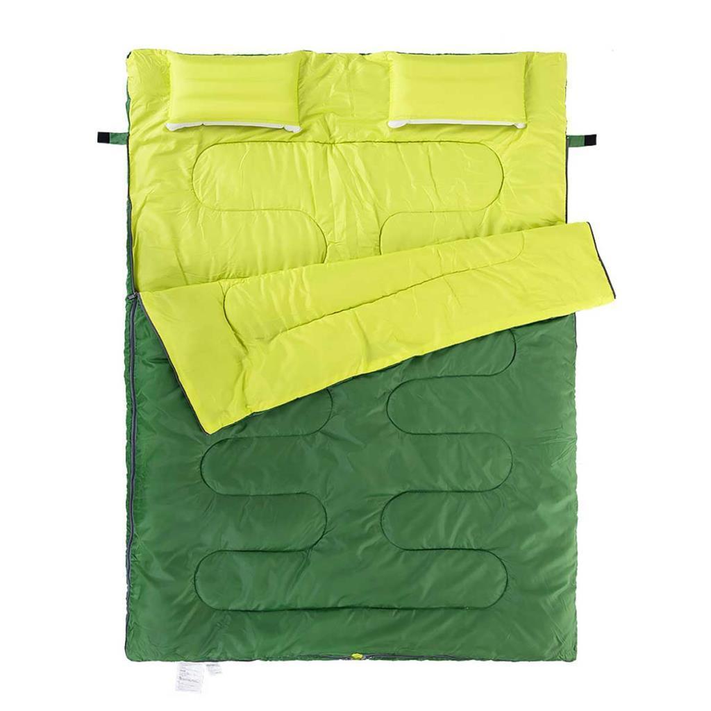 Naturehike Yastıklı Çift Kişilik Uyku Tulumu Yeşil SD15M030-Y