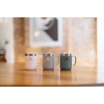 Stanley Klasik Paslanmaz Çelik Termos Bardak 0,23 LT Açık Pembe