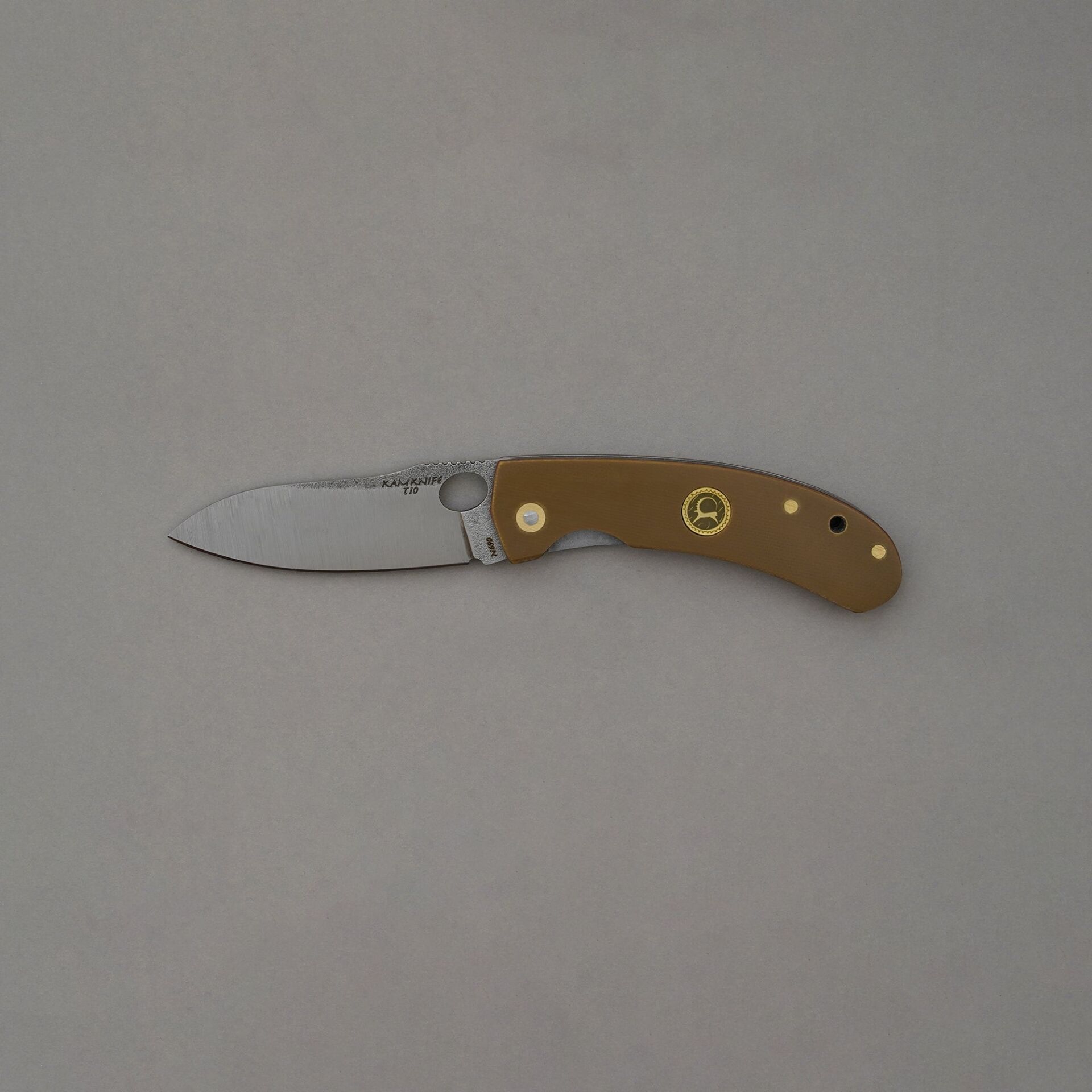 Kam İçten Kilitli Tactical Çakı Kahve G10 T10 N690