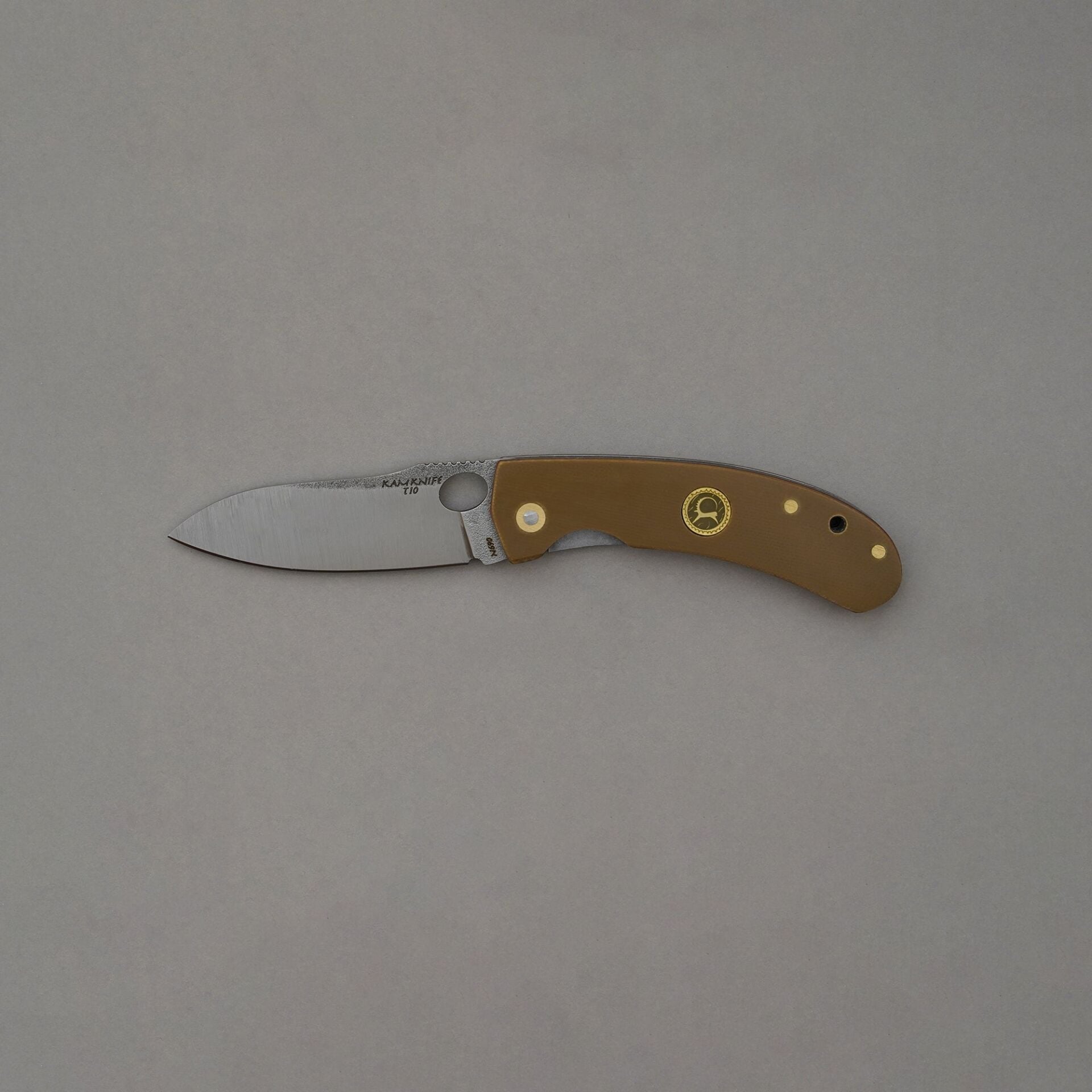 Kam İçten Kilitli Tactical Çakı Kahve G10 T10 N690