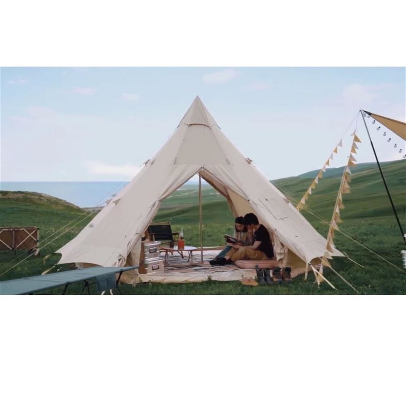 Naturehike コットンテント profound 9.6 Naturehike PROFOUND Series 9.6 Cotton Pyramid Camping