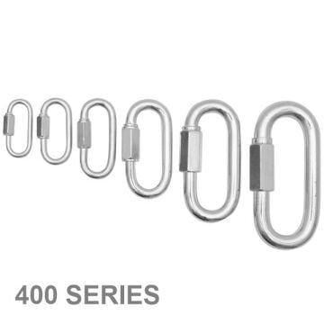KONG Oval Quick Link 400 Series Karbon Çelik Oval Hızlı Bağlantı Baklası