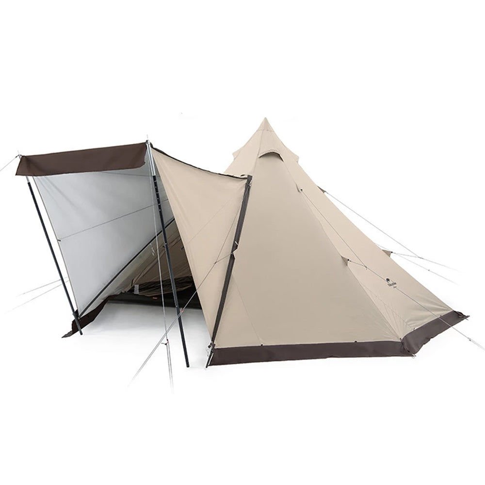 Naturehike Octagon Glamping 5-8 Kişilik Çift Girişli Kar Etekli Soba Çıkışlı Aile Çadırı NH20ZP014