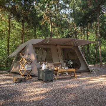 Naturehike Village Glamping 5-8 Kişilik Otomatik İki Odalı Aile Çadırı CNH22ZP004
