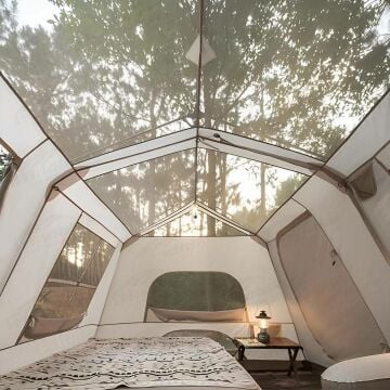 Naturehike Village Glamping 5-8 Kişilik Otomatik İki Odalı Aile Çadırı CNH22ZP004