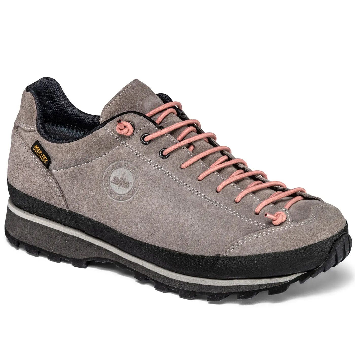 Lomer Italy Bio Naturale MTX Waterproof Vibram Full Çarşak Deri Kadın Ayakkabı Taupe