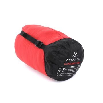 Makalu Ultralight 1000 -5 Uyku Tulumu Kırmızı Sol MZ