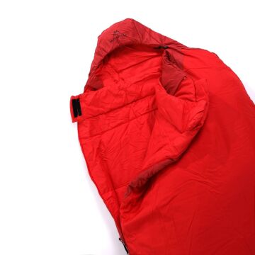 Makalu Ultralight 1000 -5 Uyku Tulumu Kırmızı Sol MZ