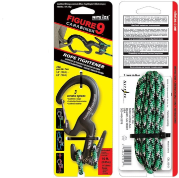 Nite-ize Figure 9 Carabiner Large Black With