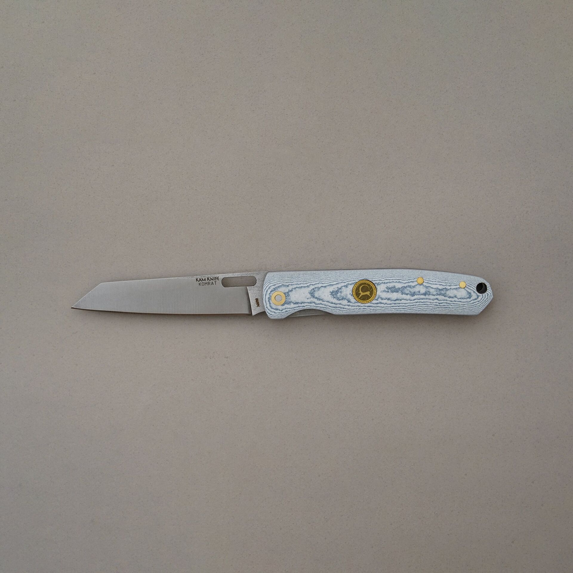 Kam Komrat Model N690 Çelik Jean (Kot) Desenli Mikarta