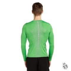 Falke Ergonomic Fitness Yeşil Koşu Bike Outdoor  Body Uzun Tişört