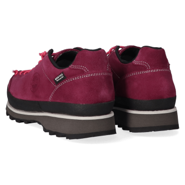 Lomer Italy Bio Naturale MTX Waterproof Vibram Full Çarşak Deri Kadın Ayakkabı Cardinal/Pink