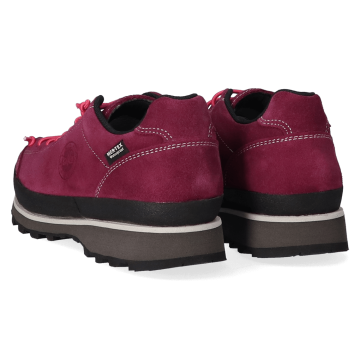 Lomer Italy Bio Naturale MTX Waterproof Vibram Full Çarşak Deri Kadın Ayakkabı Cardinal/Pink