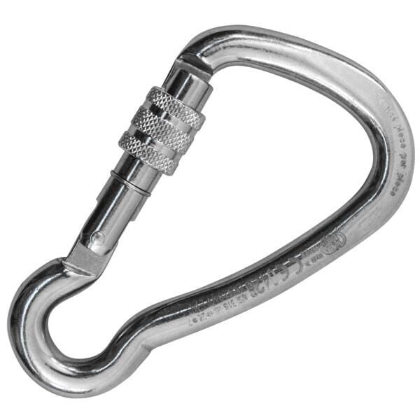 Kong Harness Inox Parlak Vidalı Screw Sleeve Kilitli 22 kN AISI 316 Paslanmaz Çelik Asimetrik Karabina EN 362/B 535ID0PP5KK