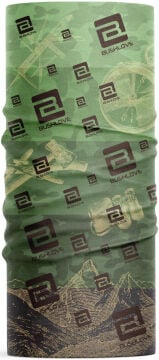 Bushlove Bushcraft Outdoor Bandana Green Peak