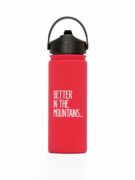 TSL Outdoor Mountains İzotermal Outdoor Matara Kırmızı 950 Ml