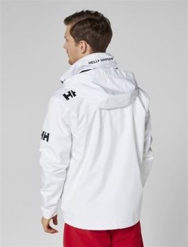 Helly Hansen Crew Hooded Midlayer Jacket Erkek Ceket White Beyaz