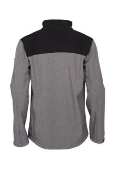 ALPİNİST Alpine Erkek Softshell Ceket Gri-Siyah