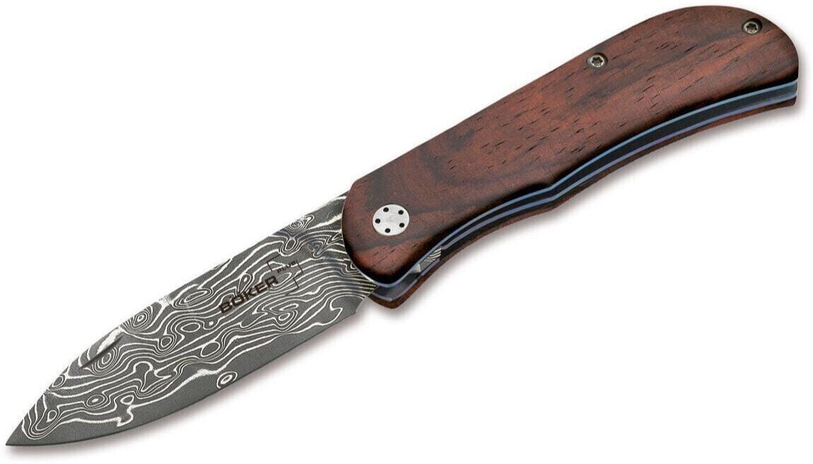 Böker Plus Exskelibur II Cocobolo Damascus Çakı
