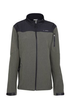 ALPİNİST Alpine Erkek Softshell Ceket Haki-Siyah