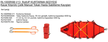 KOHLBRAT & BUNZ (K&B) RL1000 RollUP Konik Kurtarma Sedyesi