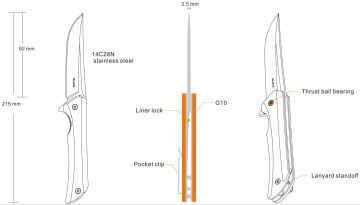 RUIKE P121-B ÇAKI