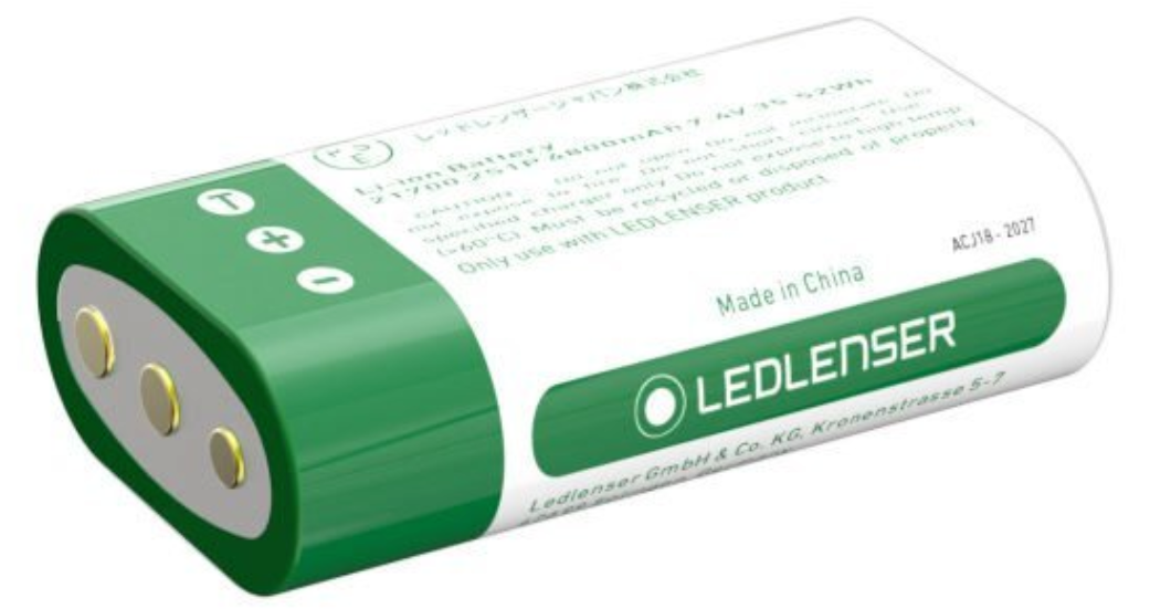 LED LENSER Li-ion 2x 21700 4800 mAh Pil