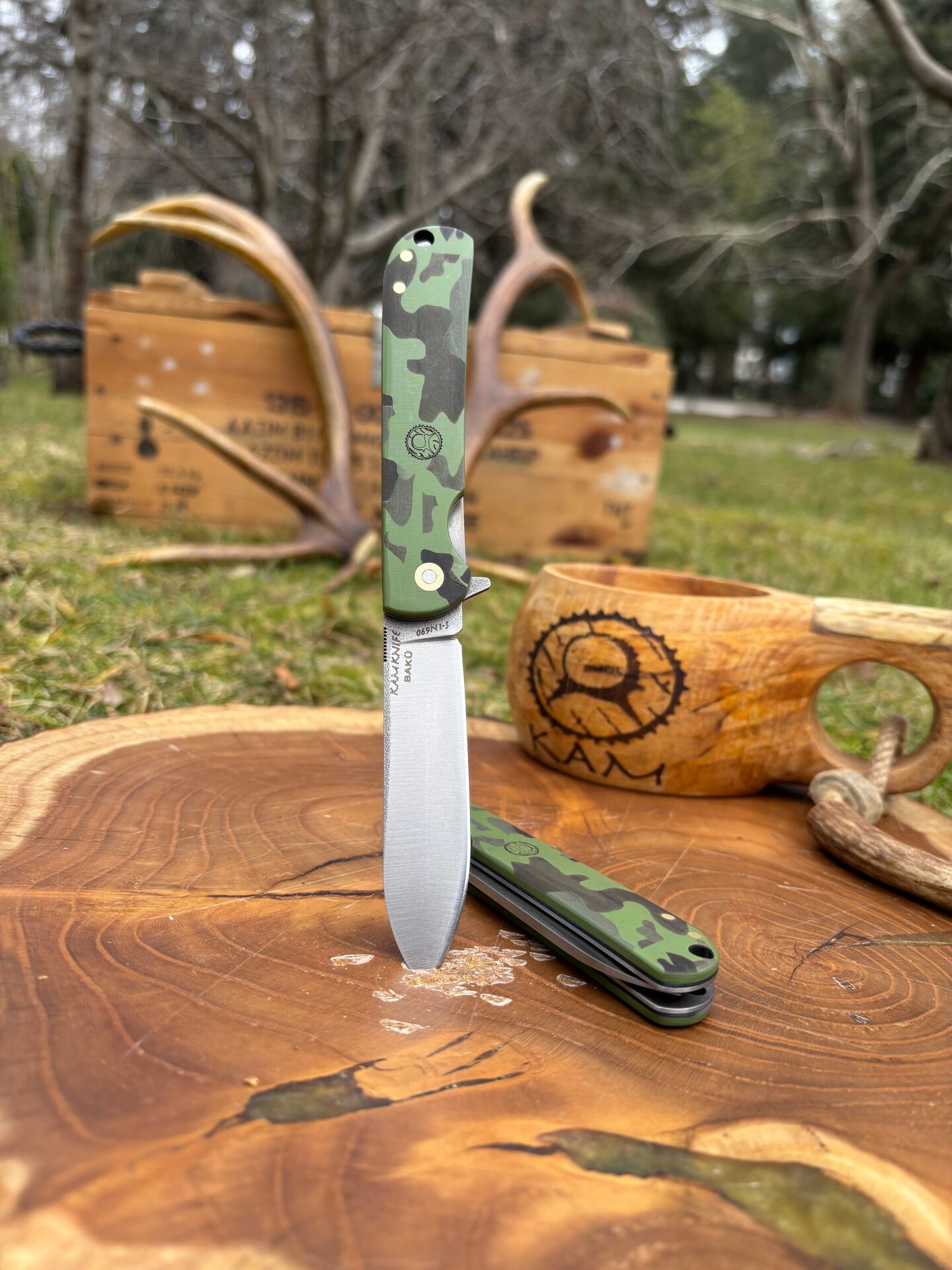 Kam Bakü Kamuflaj Model N690 Çelik