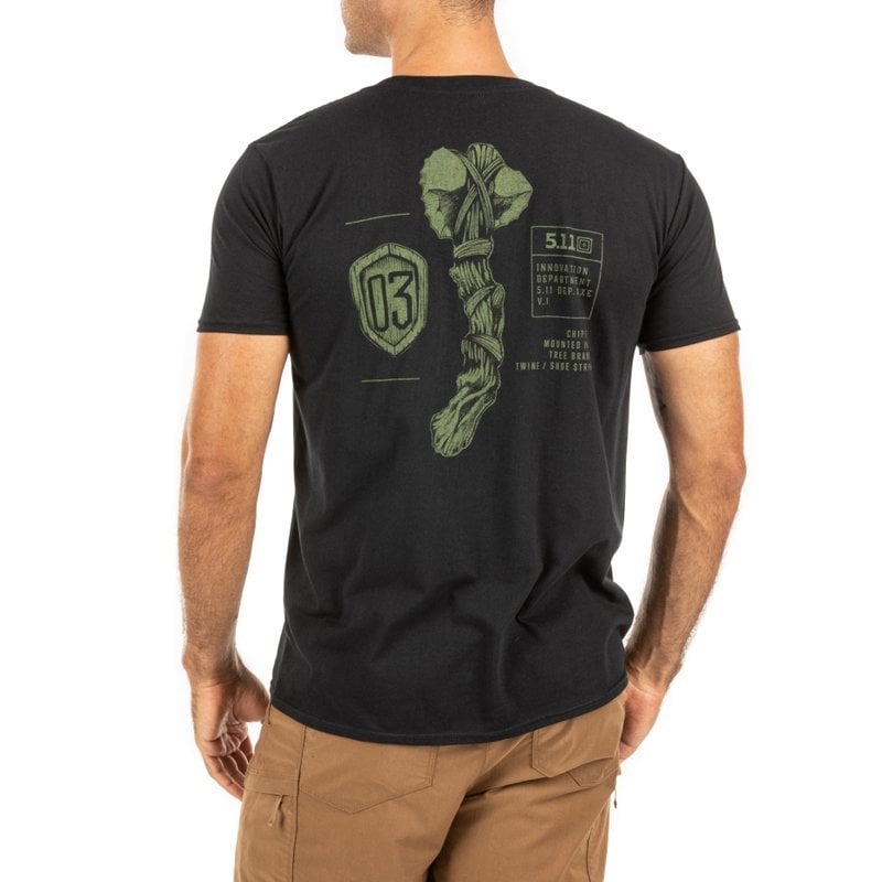 5.11 Adc Chip Axe Ss Siyah T-Shirt