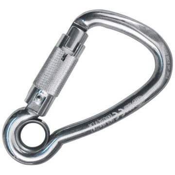 Kong Harness Eye Alu Parlak Auto Block Otomatik 3 Kilitli 22 kN Alüminyum Asimetrik Gözlü Karabina EN 362/T 735LMGPPPKK