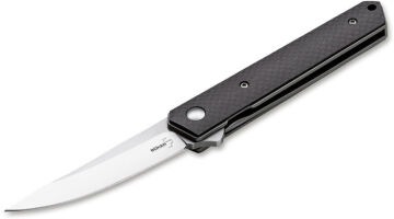 Böker Plus Kwaiken Mini Flipper Carbon Çakı