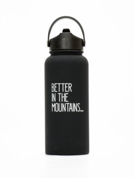 TSL Outdoor Mountains İzotermal Outdoor Matara Siyah 950 Ml