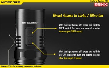 NITECORE EC11 900 LUMEN EL FENERI