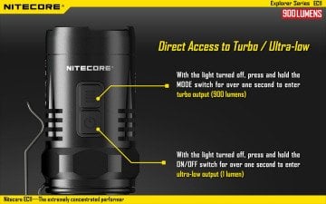 Nitecore Ec11 900 Lümen El Feneri