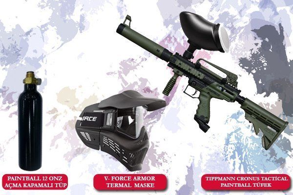 Tippmann Cronus Tactical Paintball Silahı Seti