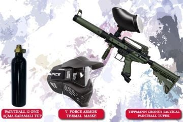 Tippmann Cronus Tactical Paintball Silahı Seti