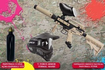 Tippmann Cronus Tactical Paintball Silahı Seti