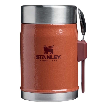 Stanley Klasik Paslanmaz Çelik Yemek Termosu Kaşıklı 0,40 LT Kil Rengi