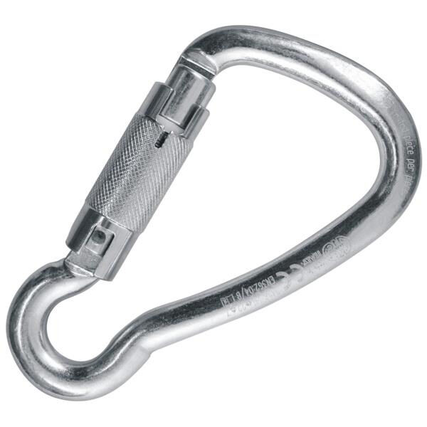 Kong Harness Alu Parlak Auto Block Otomatik 3 Kilitli 22 kN Alüminyum Asimetrik Karabina EN 362/B 735LM0PPPKK