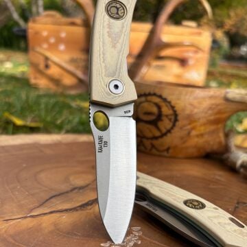 Kam İçten Kilitli Tactical Çakı Meşe Kompakt Mikarta T10 4116