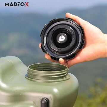 Madfox Galon Air PE Tekerlekli Musluklu Su Bidonu 28 Litre GREEN MZ