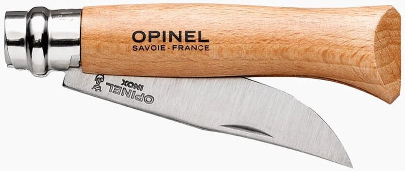 Opinel Inox Kayın Saplı 8 No Çakı (123080)