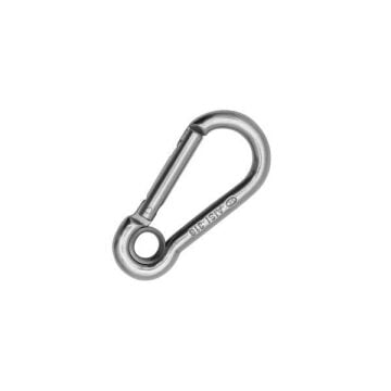 Kong Classic Eye Parlak AISI 316 Paslanmaz Çelik Simetrik Gözlü Karabina 1,8 kN 72 mm Keylock 555D0GPP0KK