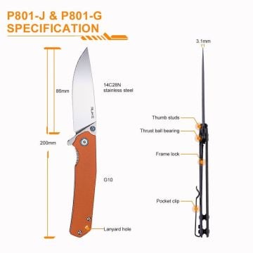 RUIKE P801-J ÇAKI