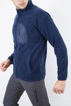 Alpinist Motus Tam Fermuarlı Polar Indigo