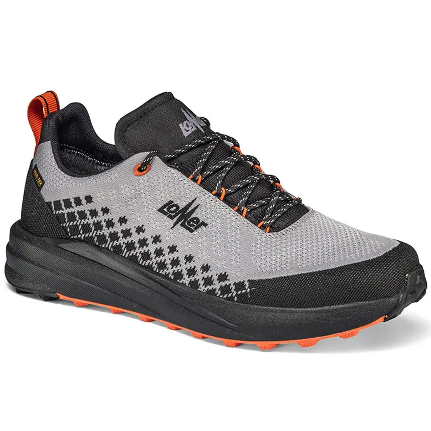 Lomer Italy Gravity MTX Waterproof Vibram Extra Comfort Erkek Ayakkabı Silver Black