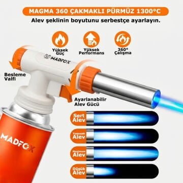 Madfox Magma 360 Çakmaklı Pürmüz MZ