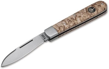 Böker Manufaktur Barlow Prime Curly Birch Çakı